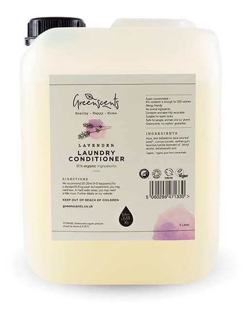 Greenscents Ltd - Vente Lessives liquides - Revitalisant à lessive biologique Greenscents3