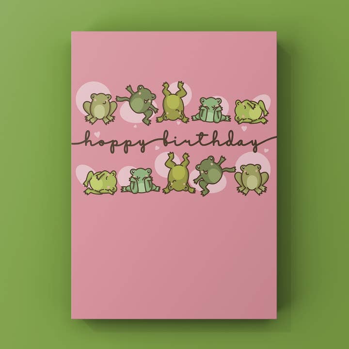 Biglietto di auguri di compleanno per la vendita all'ingrosso da parte di Jen James Design