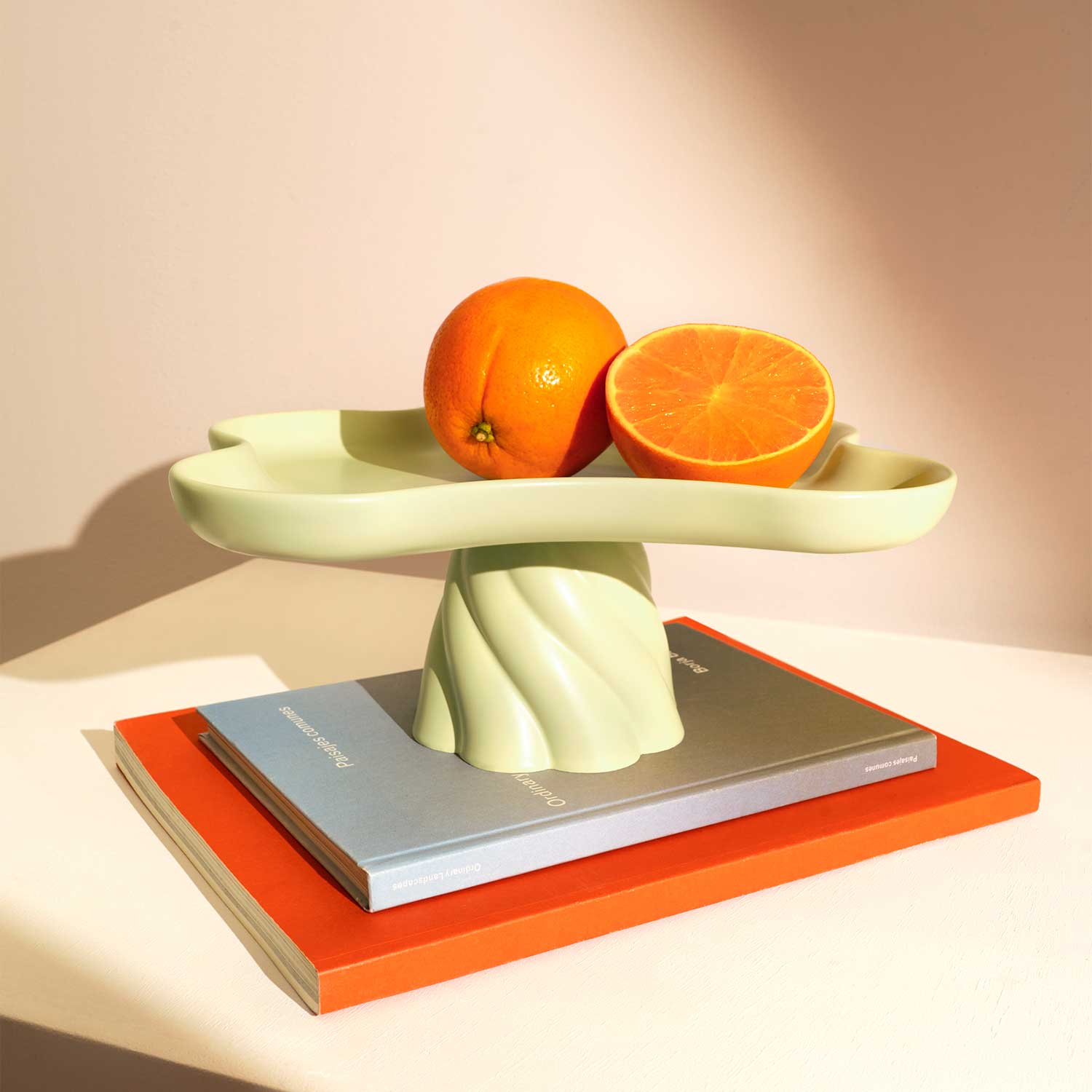 54 Celsius - Vendita all'ingrosso Vassoi decorativi - Vassoio Alto Templo OCTAEVO - Blu Scuro4