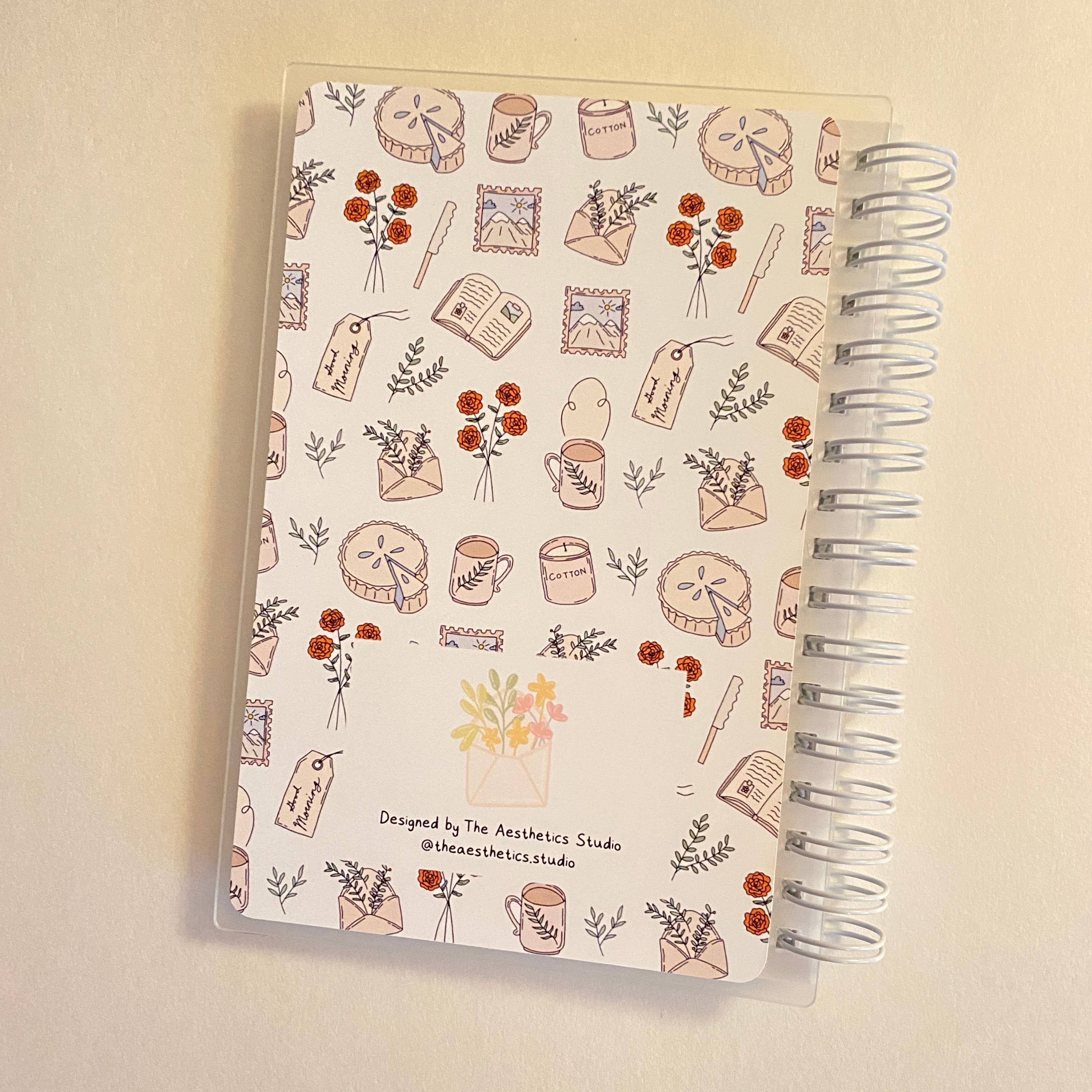 The Aesthetics Studio - Wholesale Sticker - cozy cottage reusable sticker storage book1