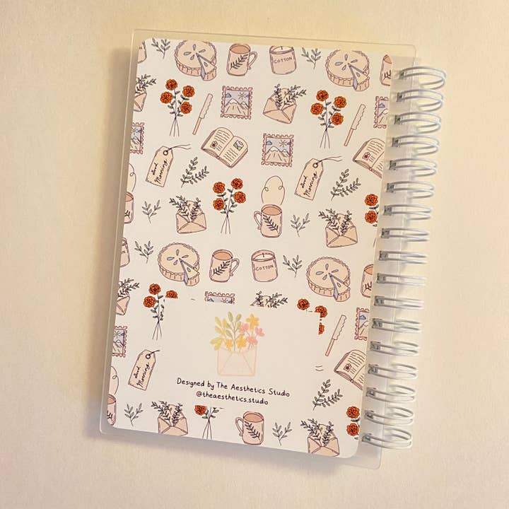 The Aesthetics Studio - Wholesale Sticker - cozy cottage reusable sticker storage book1