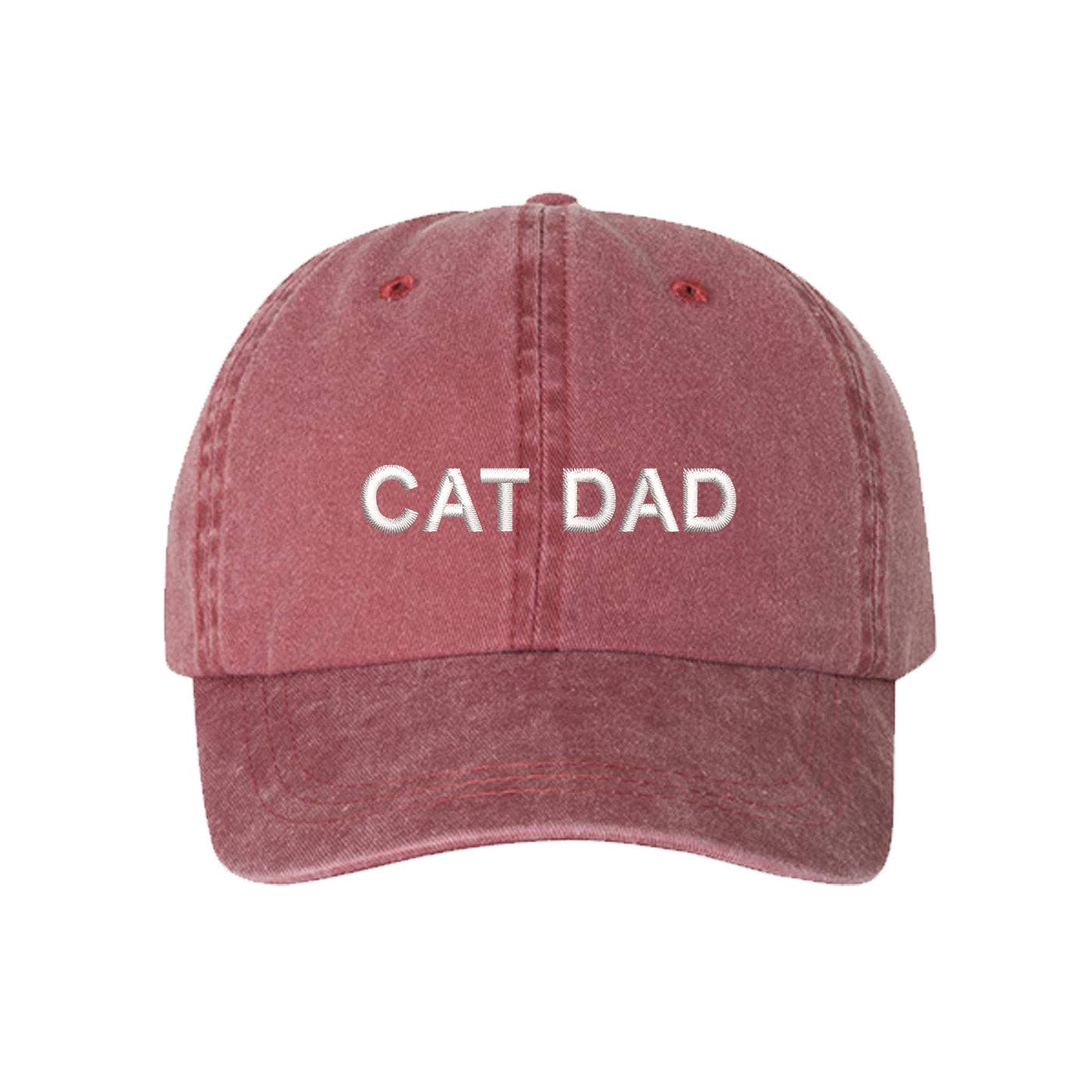 DSY Lifestyle - Wholesale Baseball Cap - Men's - Cat Dad Washed Unisex Baseball Hat14