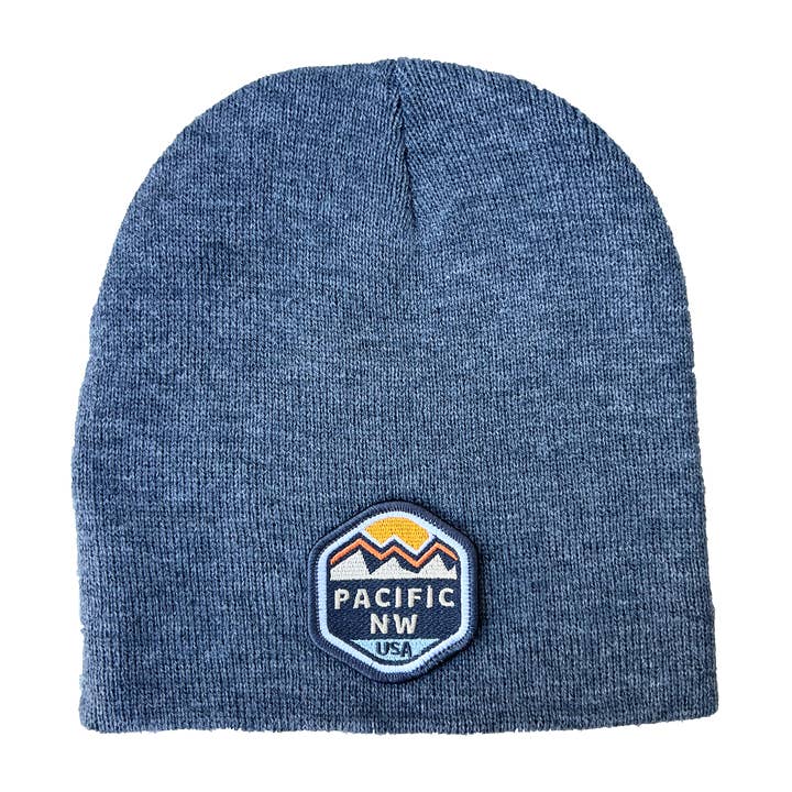 Pacific NW USA - Classic 8" Beanie for wholesale by Direction Apparel