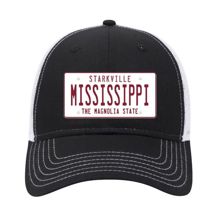 MISSISSIPPI - STARKVILLE Trucker Hat for wholesale by Old Road Brand