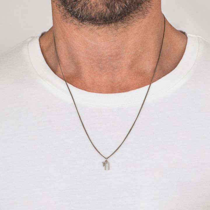 Shlomit Ofir Jewelry Design - Wholesale Pendant/Charm Necklace - Unisex Chai Necklace