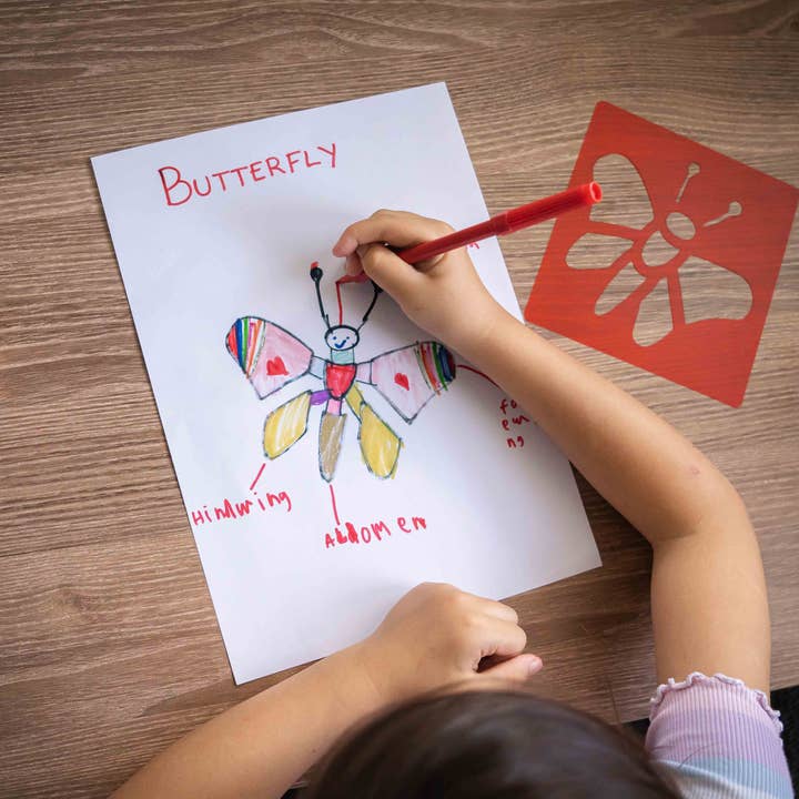 Castle & Kite - Wholesale Stencil/craft die - Castle & Kite Insect Stencils7