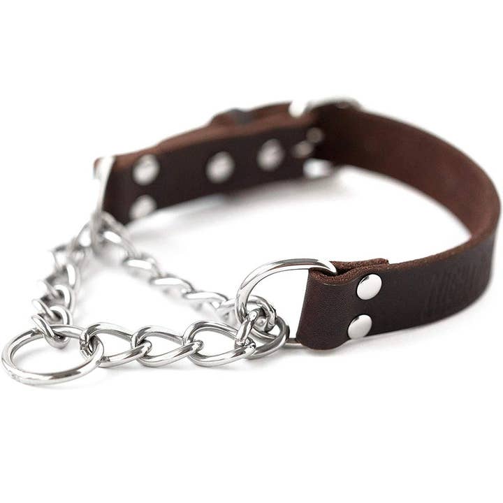 Mighty Paw - Wholesale Pet Collar - Dog - Leather Martingale Training Collar0