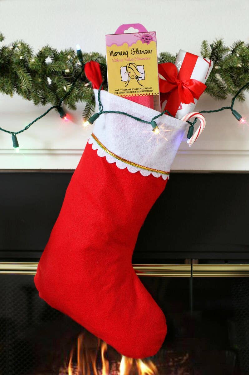 Morning Glamour - Vente Taies/housses d'oreiller - Taie d’oreiller satin standard/reine - essentiel pour le soin de soi, cadeau parfait45