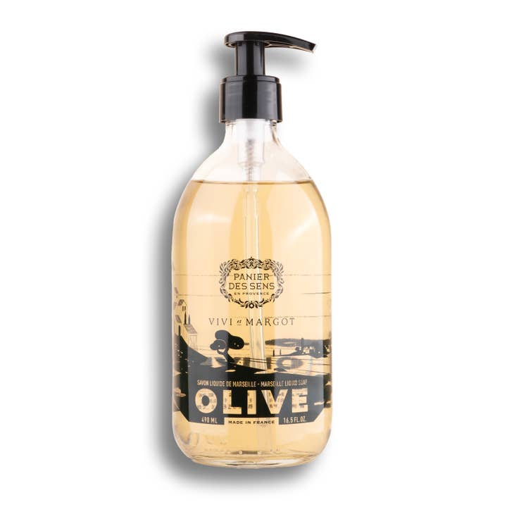 PANIER DES SENS - Wholesale Hand Soap/Wash - NEW- Limited Edition Olive Liquid Marseille Soap