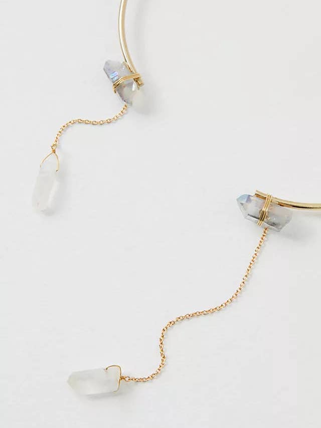 Open Air Halcyon Healing Kristallen Ketting – Regenboogkwarts voor wholesale door Ariana Ost