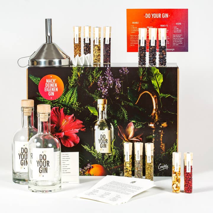 Craftly - Wholesale DIY Drink Kit - DO YOUR GIN - Make your own gin