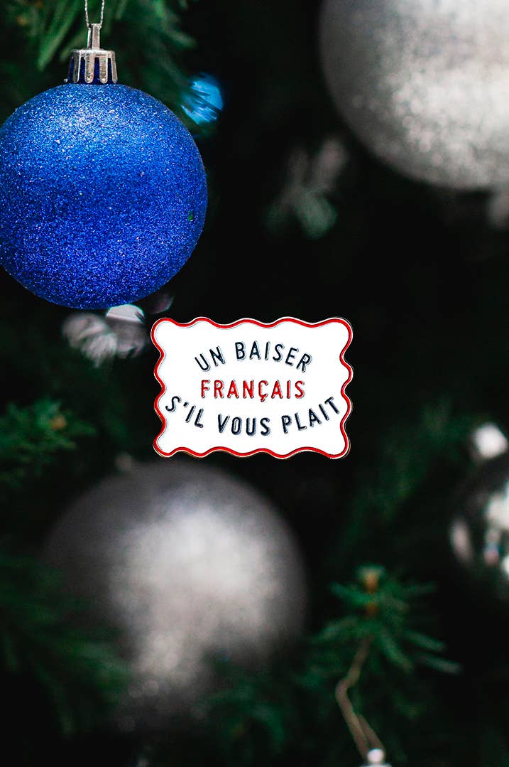 Un baiser français s'il vous plaît - Vente Épinglettes/boutons - Pin's France