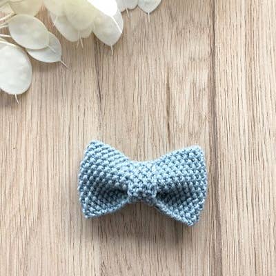 Mignonnery - Vendita all'ingrosso Kit per lavoretti fai da te - Fermaglio/Papillon Jules - Kit maglia per principianti18