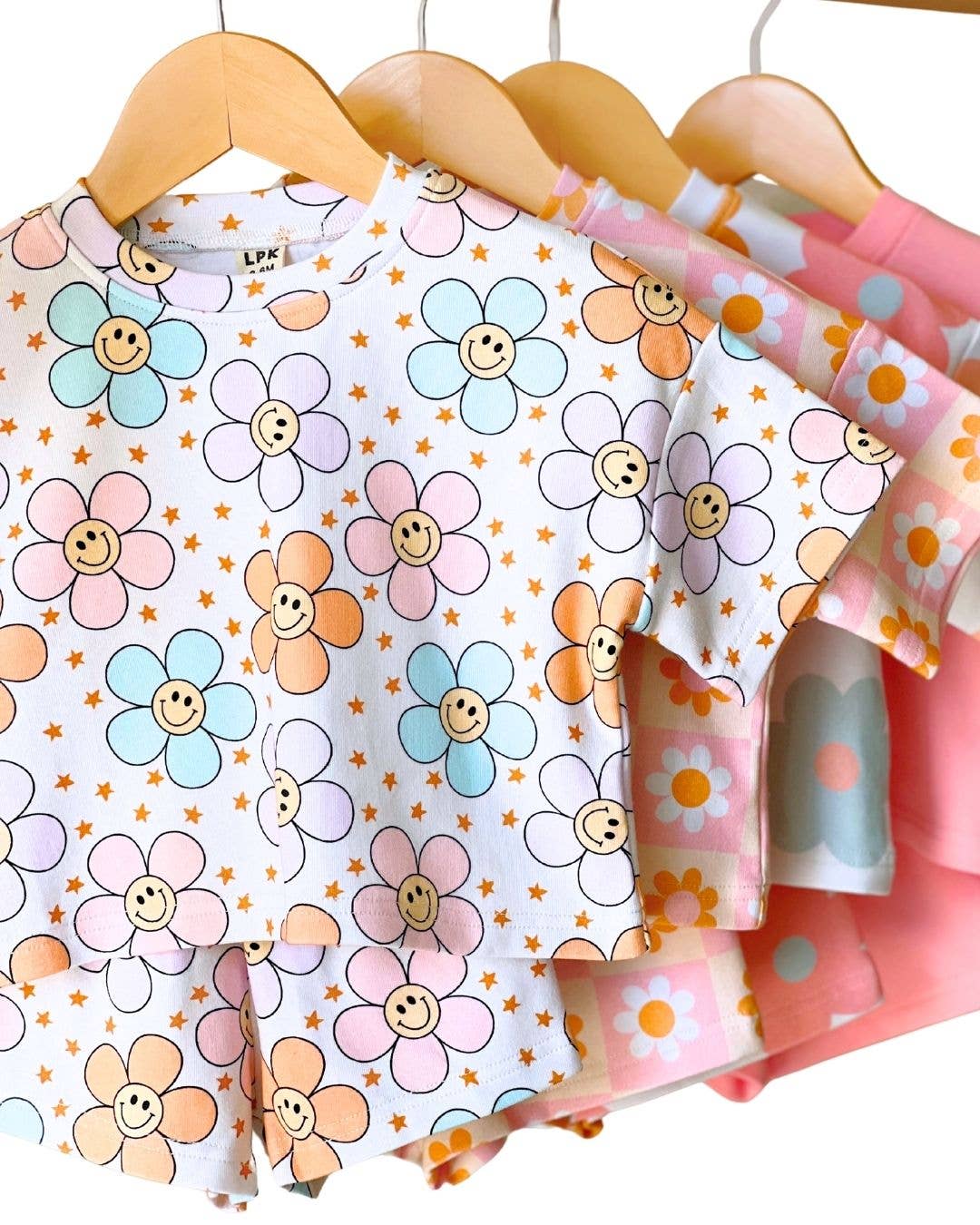 Lucky Panda Kids - Vente Ensemble haut et short – enfant - Ensemble short | Ditzy Daisy5