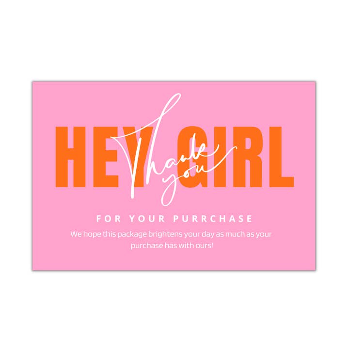 Cartes postales de remerciement pour la vente par Small Biz Supplies