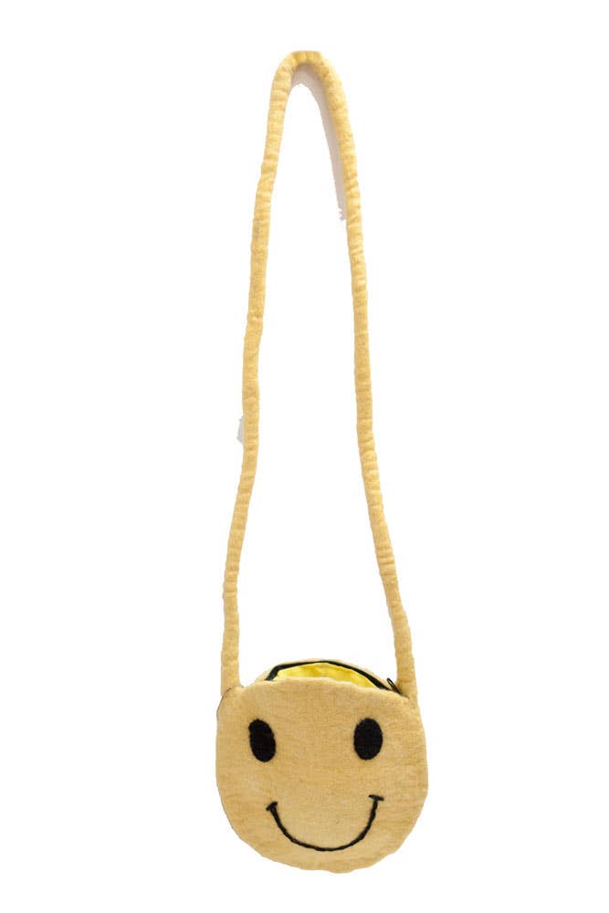 Earth Divas - Wholesale Crossbody Bag - Kids - Smiley