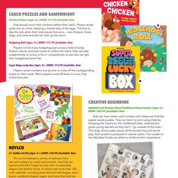 Creative Beginning - Wholesale Puzzle - Kids - Alphabet Chalkboard Based Puzzle11