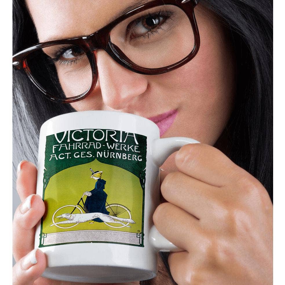 3dRose - Wholesale Coffee Mug - 3dRose, Victoria Fahrrad-Werke Nurnbert Bicycle Advertising Poster, Mug9