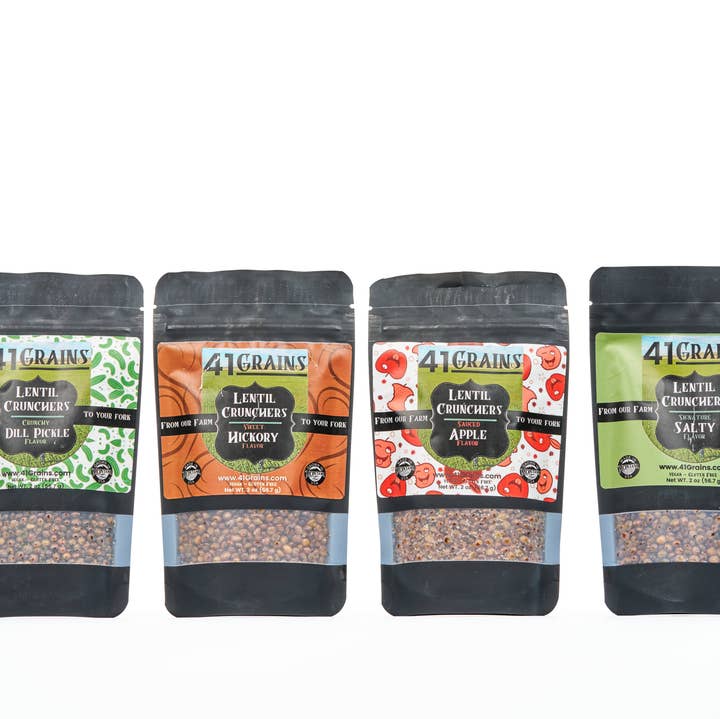 2 Oz Lentil Cruncher's for wholesale by 41 Grains
