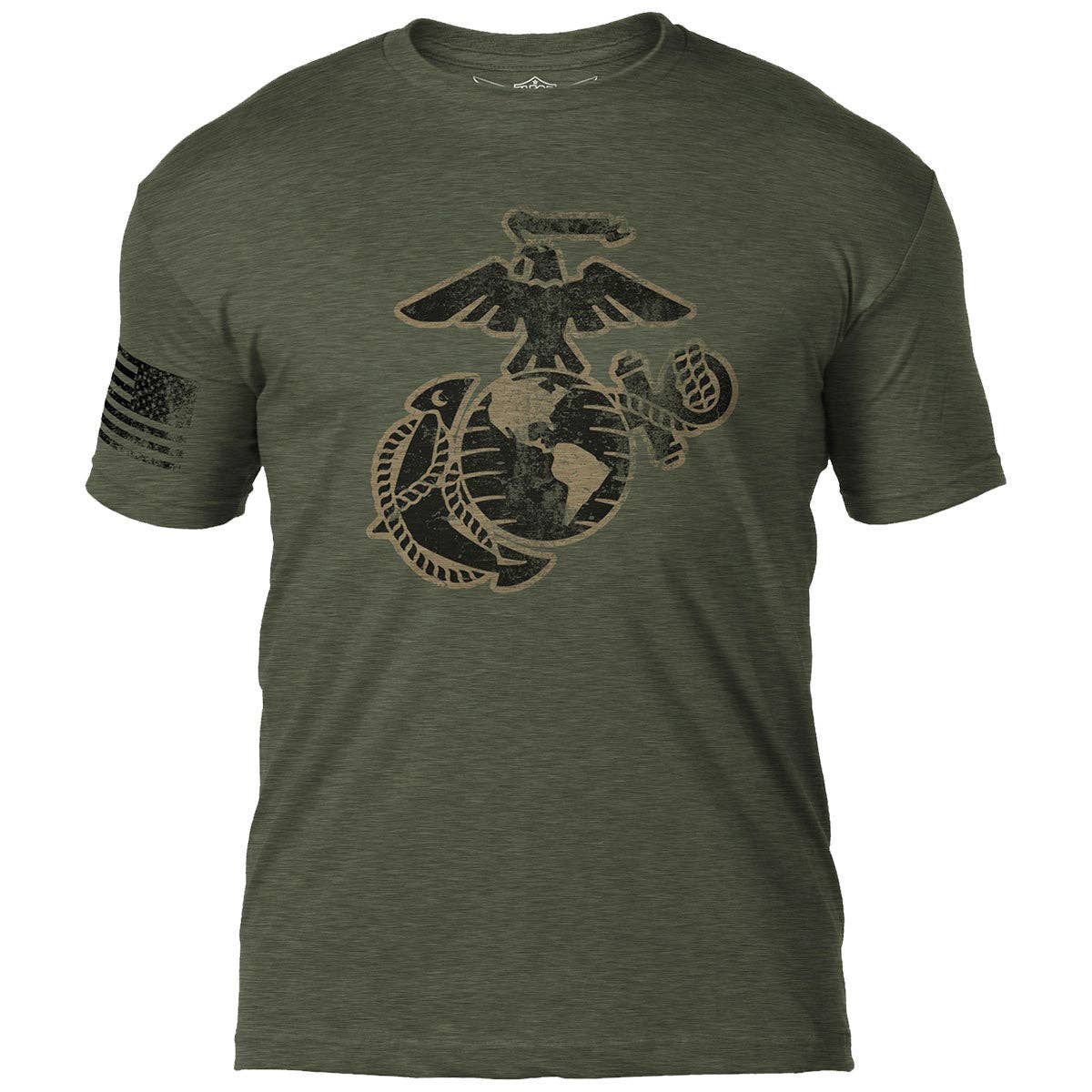 7.62 Design - Wholesale Screen Printed T-Shirt - Men's - USMC EGA 'Distressed' 7.62 Design Battlespace Men's T-Shirt0
