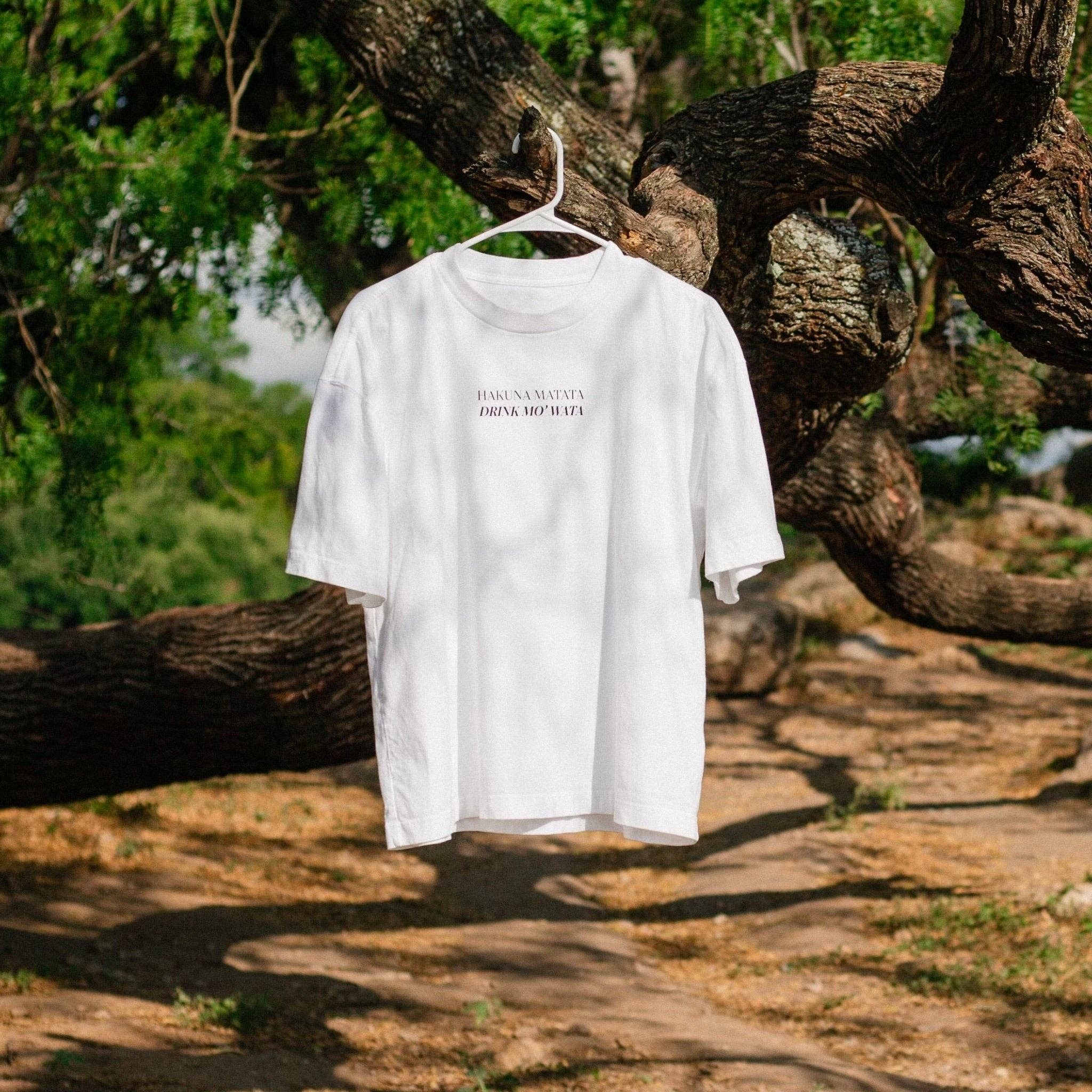 Hakuna Matata Classic White T-shirt for wholesale on Faire4