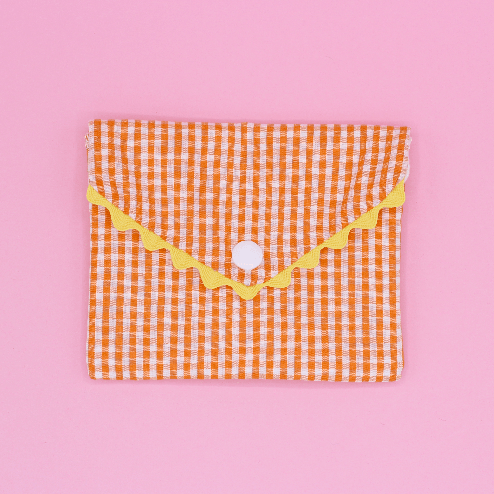 Machatatelier - Wholesale Soap Pouch/Sack/Bag - Soap pouch pattern - gingham & ric-rac2