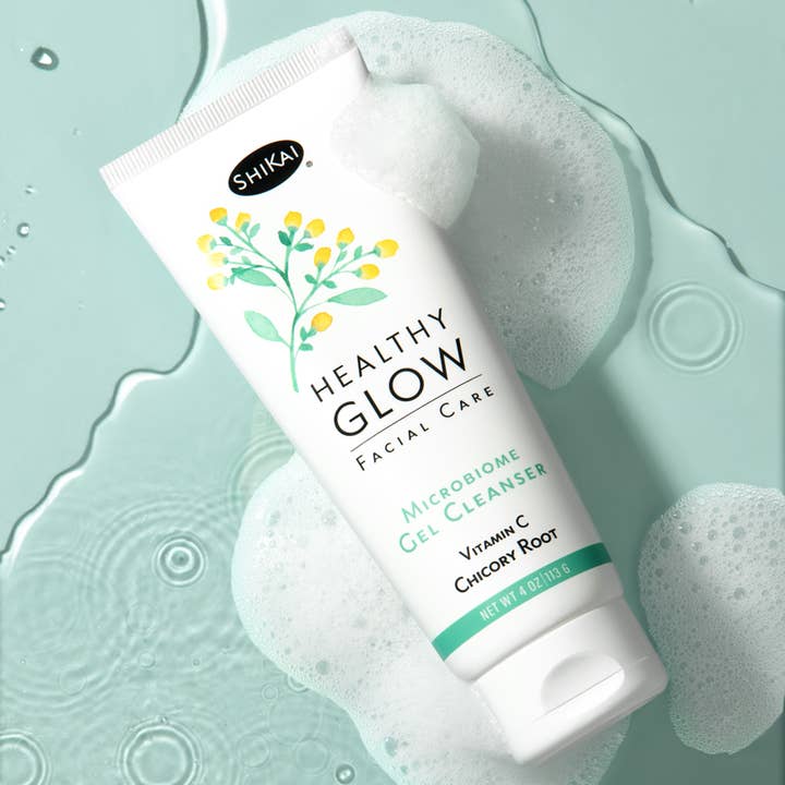 Healthy Glow Microbiome Facial Cleanser for wholesale by ShiKai Products