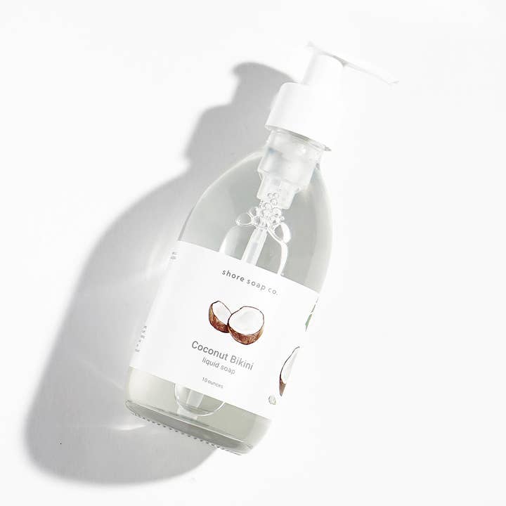 Shore Soap Co. - Wholesale Body Wash/Shower Gel - Coconut Bikini Liquid Soap0