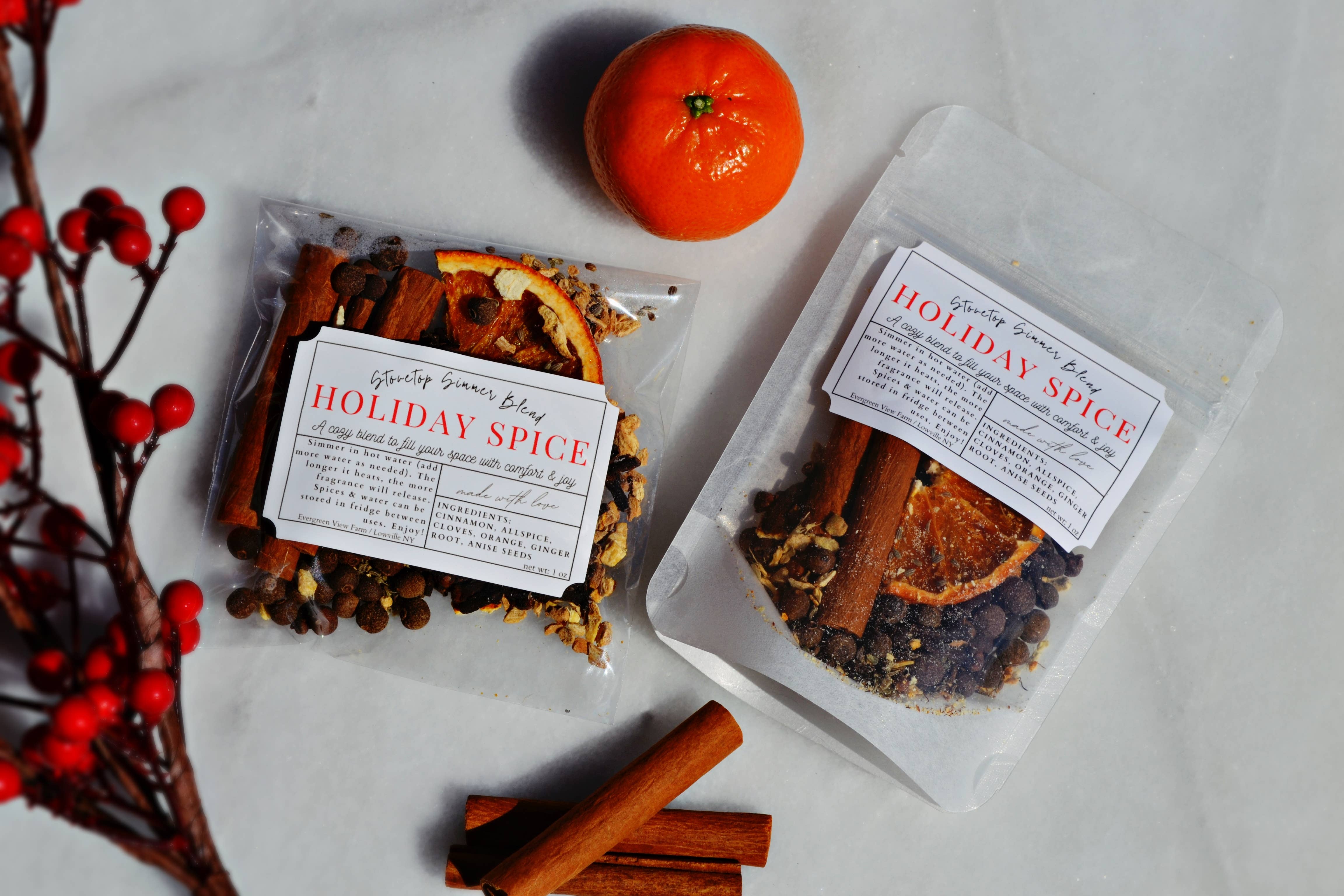 Evergreen View Farm - Wholesale Potpourri - Simmer Stovetop Potpourri Holiday Spice Fall Christmas Blend22