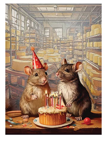 Cheesecake - Artist: Stewart Smith - FF304 for wholesale by Masala Cards