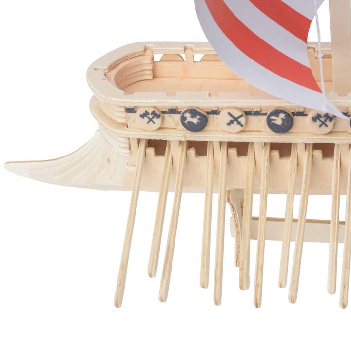 Heebie Jeebies - Wholesale Building set – Child - Fearless Dragon Viking Ship Building Kit4