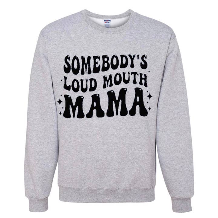 Somebody's Loud Mouth Mama for wholesale by Let's Go Boho Boutique