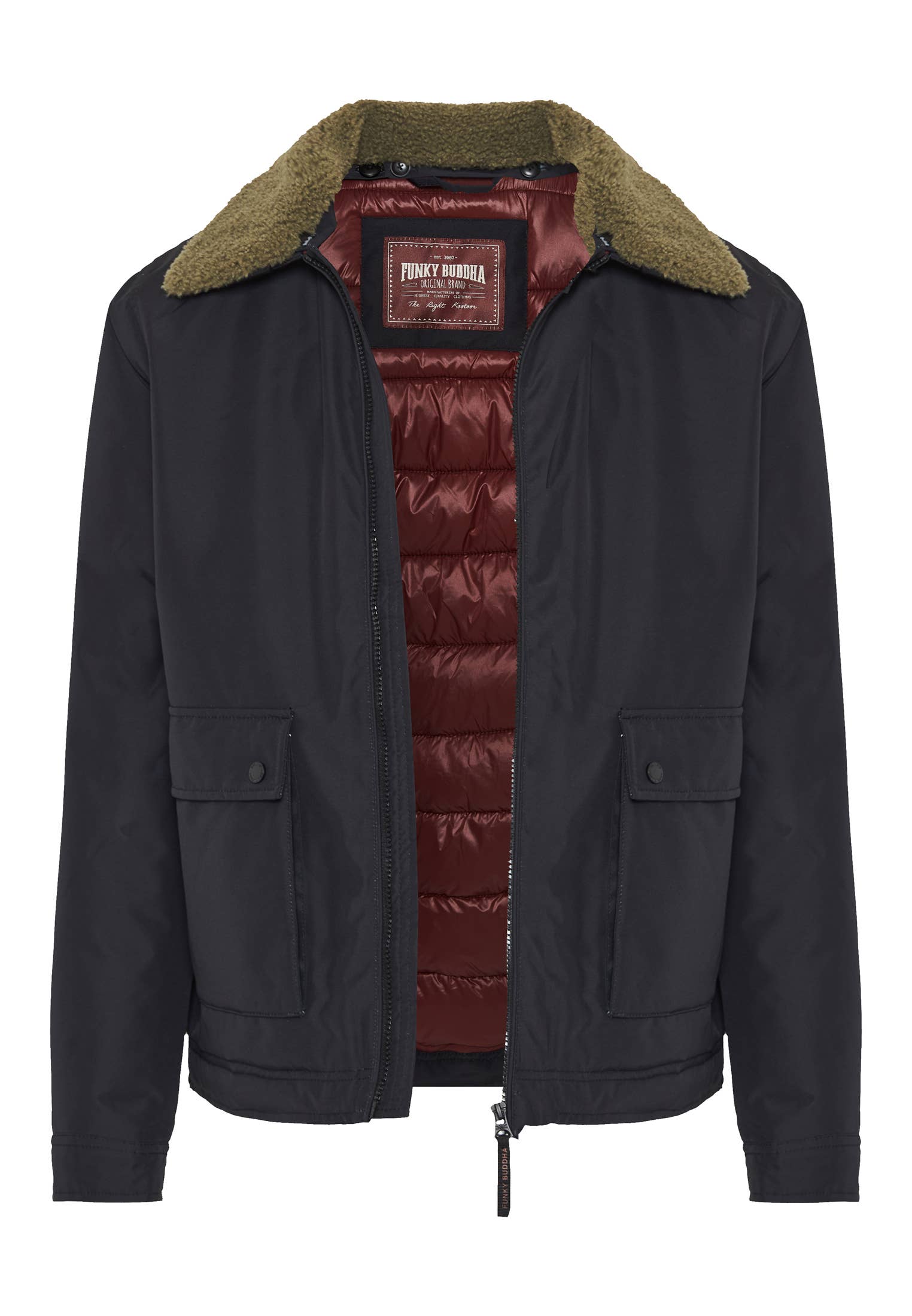 Funky Buddha - Wholesale Jacket - Men's - Men's Casual Jacket  [FBM012-026-01]8