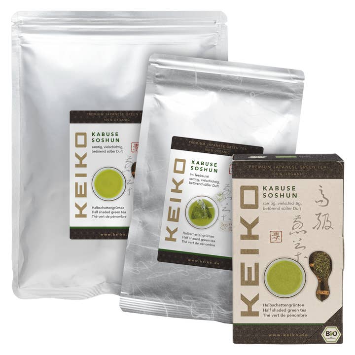 Sachets de thé Keiko Soshun, 48 g, biologique pour la vente par KEIKO