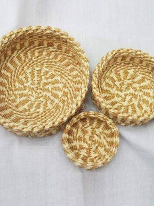 Handgjord sisalkorg med fri frakt över hela världen för wholesale av Delight merchants