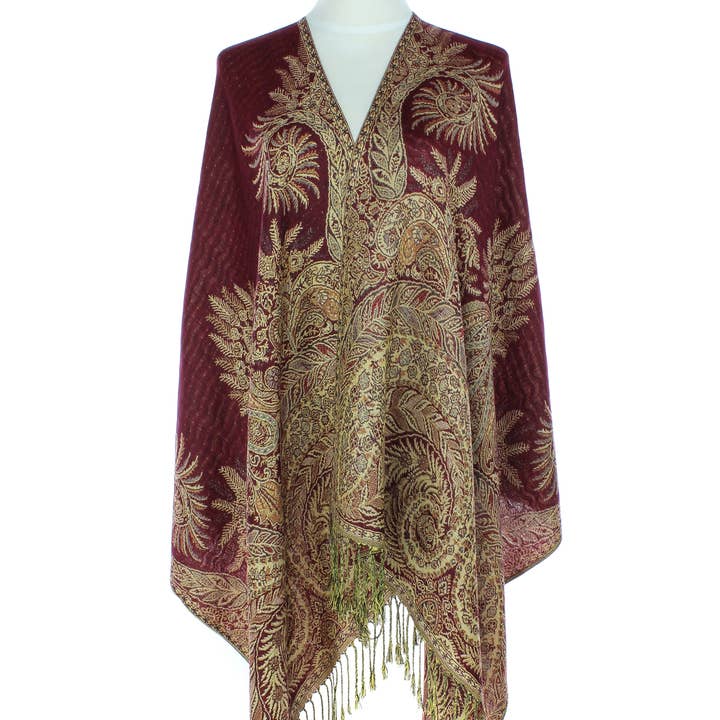 Original USA - Wholesale Scarf - Women's - Pashmina Floral26