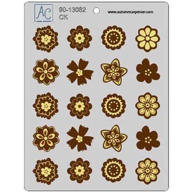 Moule Fleur Fun Bonbon Menthe pour la vente par Summitbaking