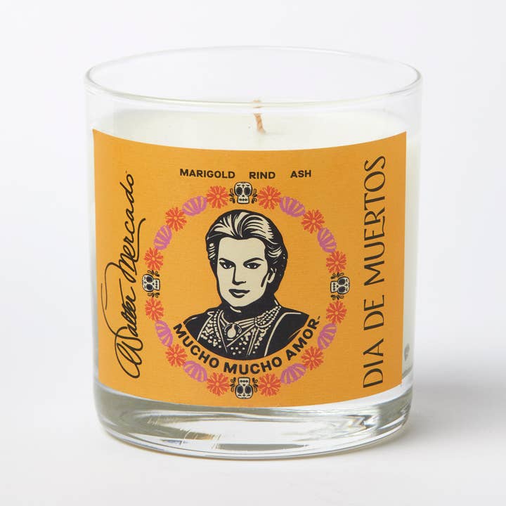 Walter Mercado Día de Muertos Candle for wholesale by Walter Mercado