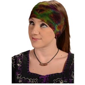 Gypsy Rose - Wholesale Fashion headband – women's - COSMIC ENERGIZER SPANDEX BLEND TYE DYE HEADBAND0