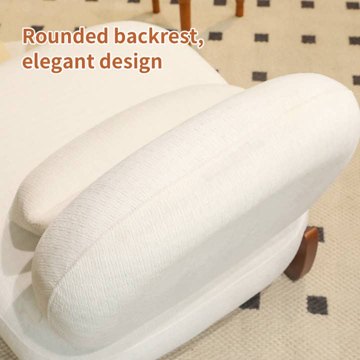 HOMYCASA DESIGN INC - Wholesale Chair - Green/White Velvet Accent Chair, Living Room Wood Leg Chair17