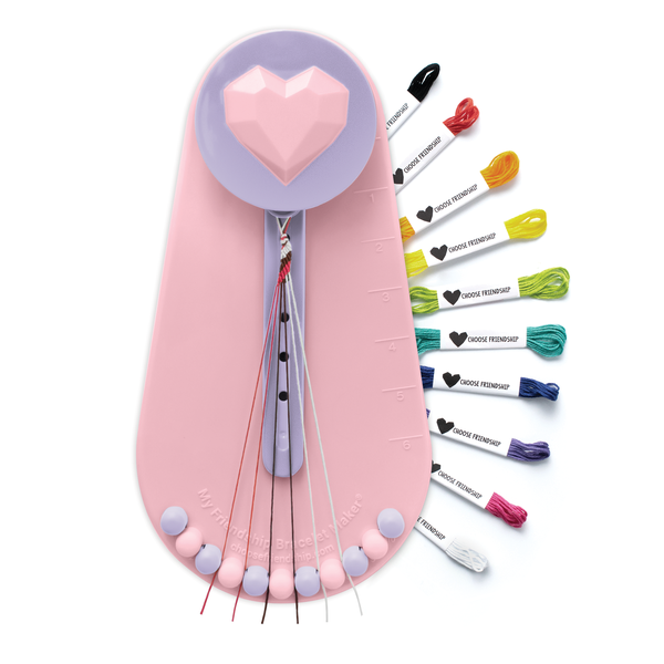 Choose Friendship – Joias DIY - Crianças por atacado – Kit de Artesanato My Friendship Bracelet Maker (Novo) - Presente de Aniversário0