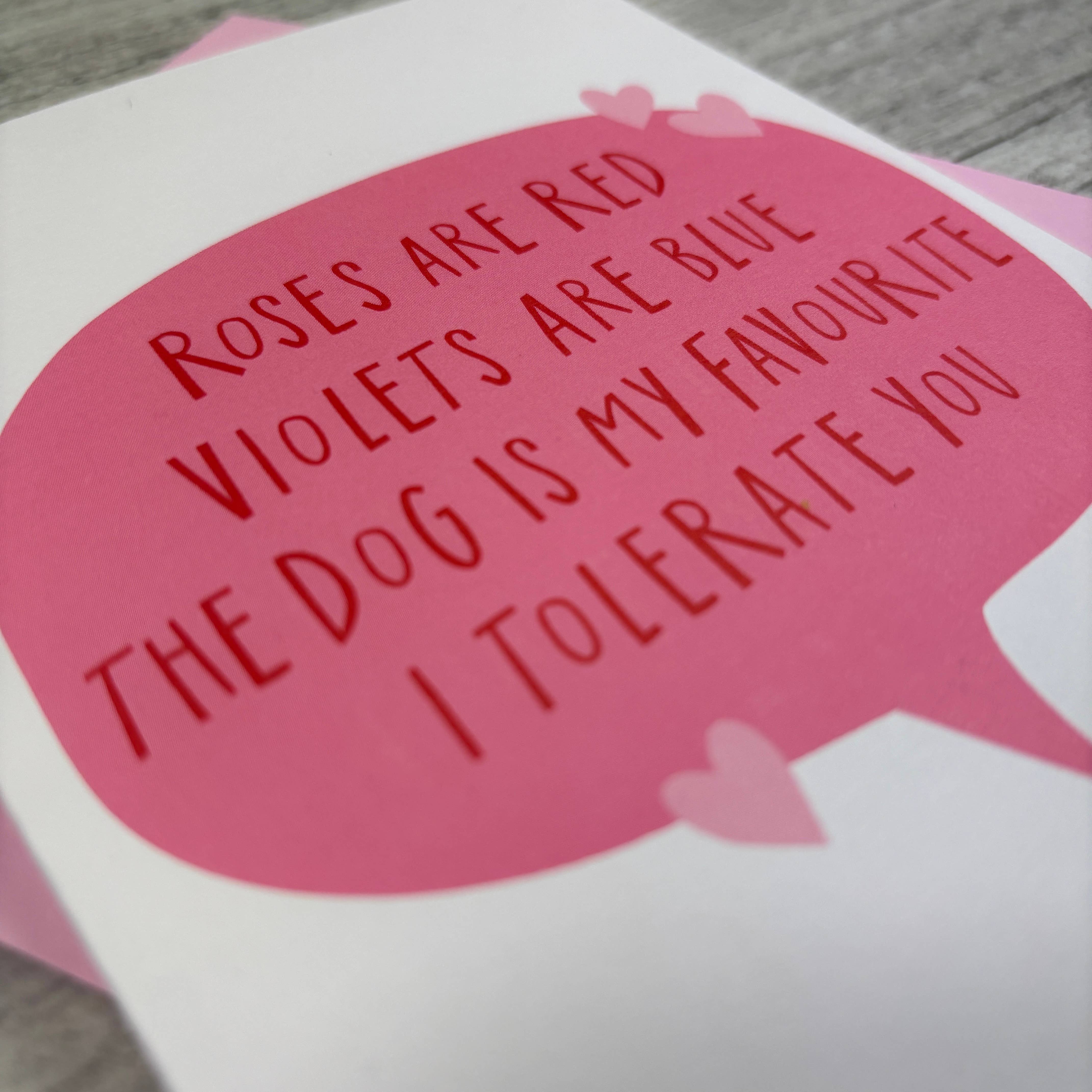 Joanne de Pace Design Studio - Wholesale Valentine's Day Card - Funny Dog Valentine's Card | Dog Humour | Dog Card1