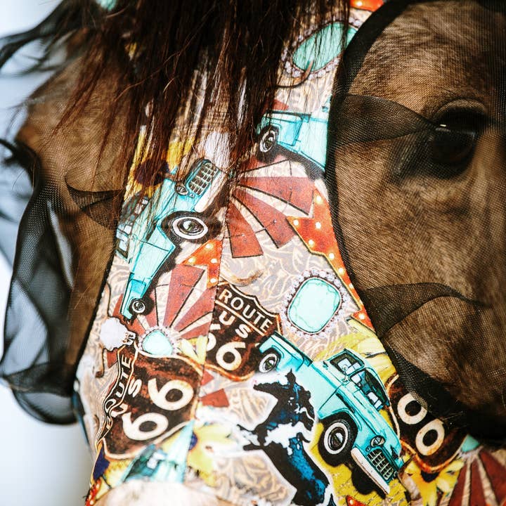 Schulz Equine - Wholesale Horseback Riding Gear - Lycra Fly Mask48