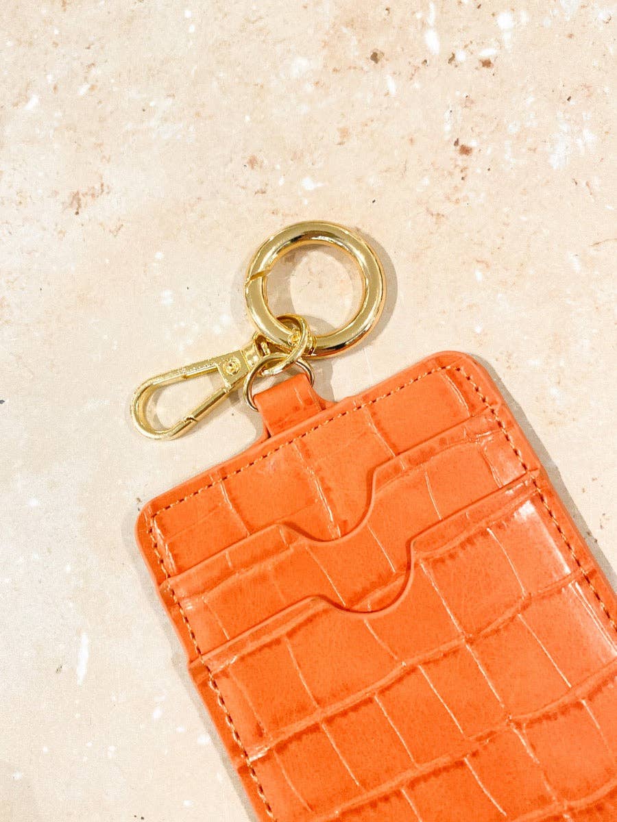 Angels Whisper Accessories - Wholesale Card holder – women's - Croc Keyring Card Holder13
