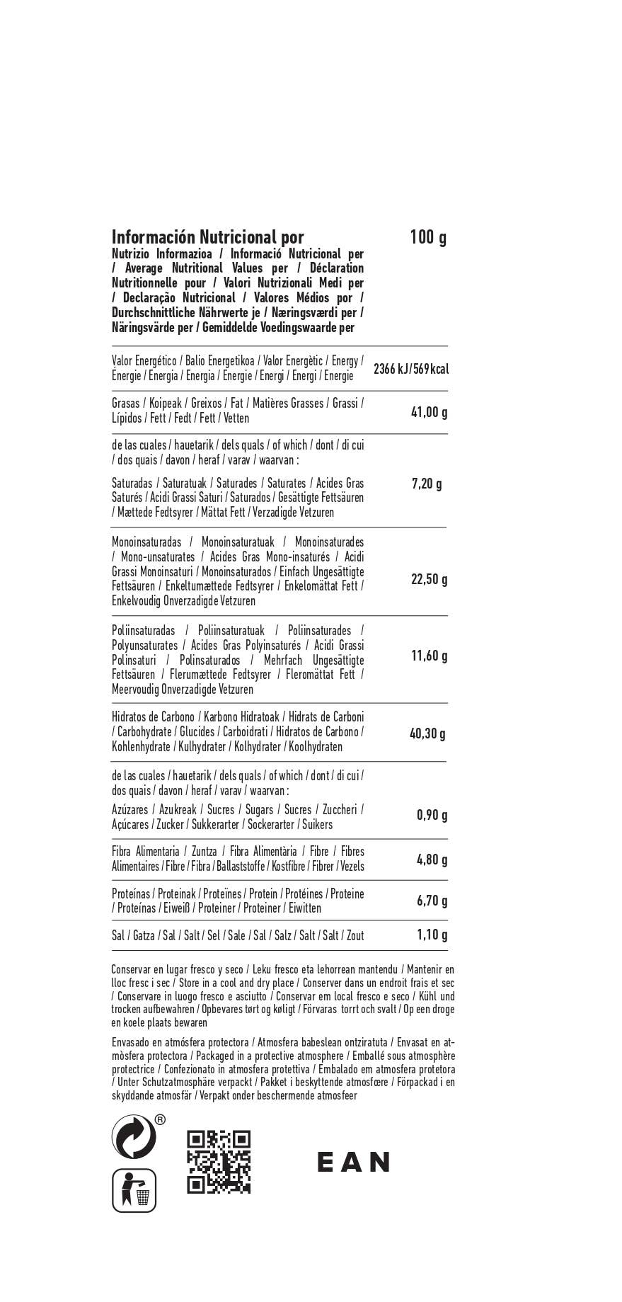 Chips Sarriegui - Wholesale Chips - SPICY CHORIZO FLAVORED POTATO CHIPS 125 G8