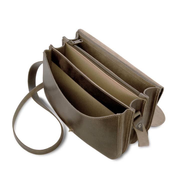 Thielemann Leather Manufacturer - Venta al por mayor Bolso con correa - Mujer - Bolso de mano «Meran» de piel curtida de forma vegetal