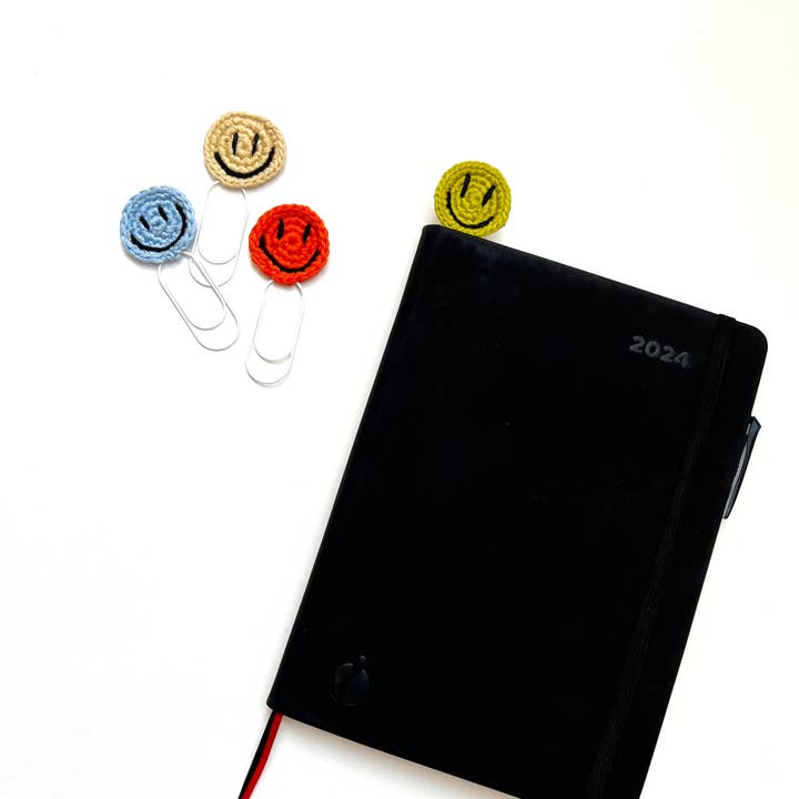 Impactful Market - Wholesale Bookmark - Happy Face Paperclip Bookmark5