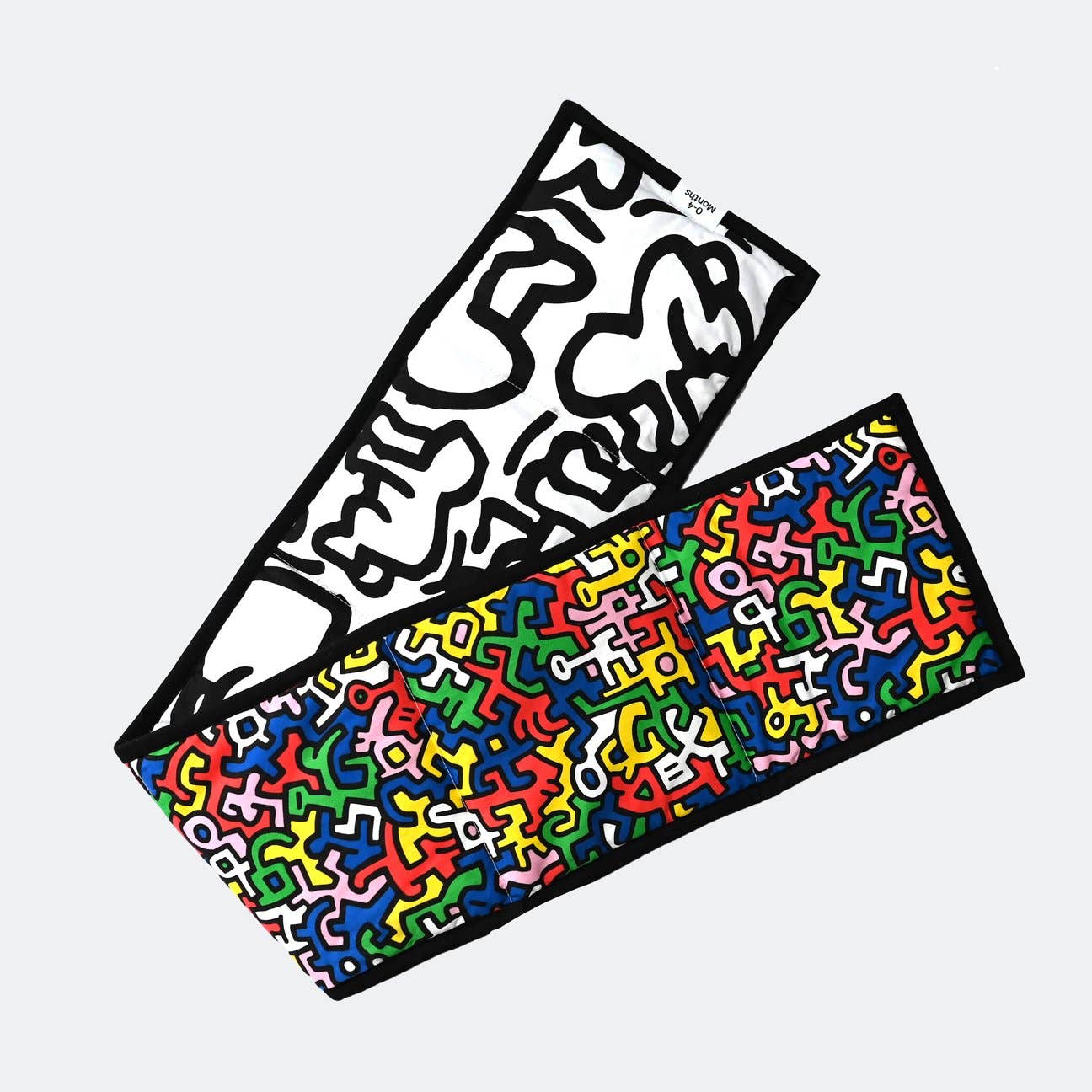 Etta Loves USA - Wholesale Bedding Blanket - Kids & Baby - Keith Haring Sensory Strip0