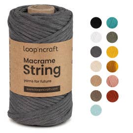 Loop'ncraft – wholesale Craft supplies – Macrame String 5mm - 330g5