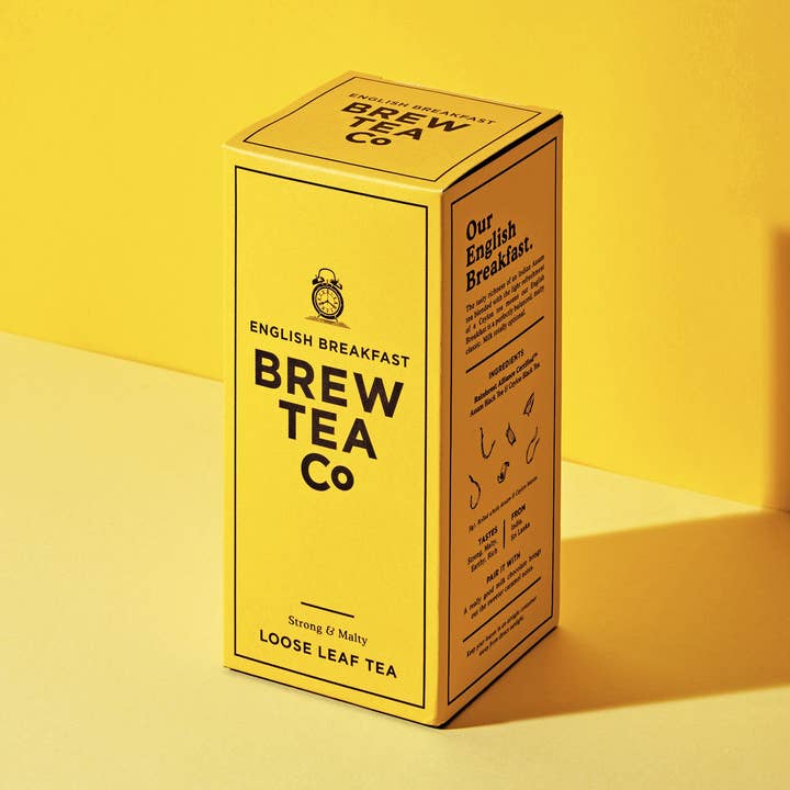 Brew Tea Co. - Wholesale Loose tea - Brew Tea English Breakfast Loose Leaf 113g X60